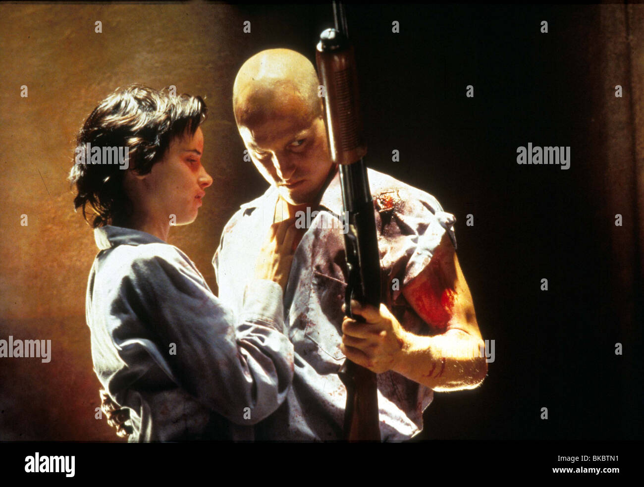 NATURAL BORN KILLERS JULIETTE LEWIS,WOODY HARRELSON NBKS 047 Stock Photo