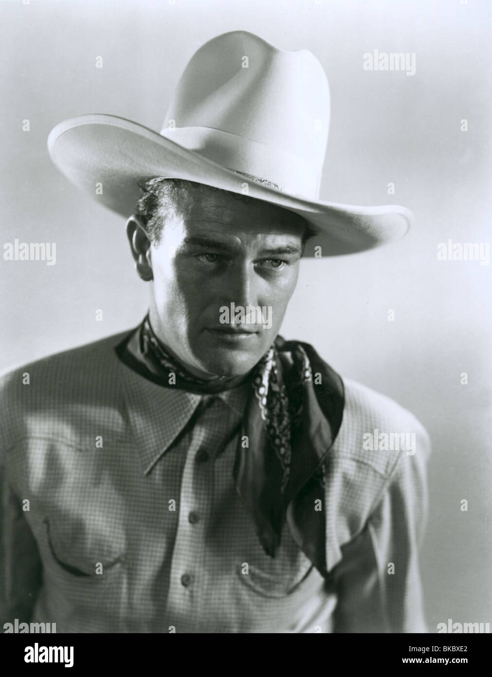 JOHN WAYNE PORTRAIT Stock Photo - Alamy