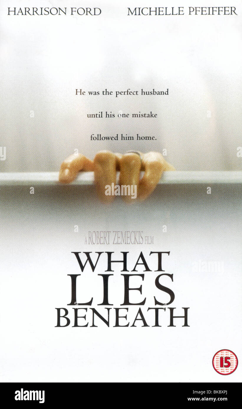 WHAT LIES BENEATH (2000) POSTER WLIB 001VS Stock Photo Alamy