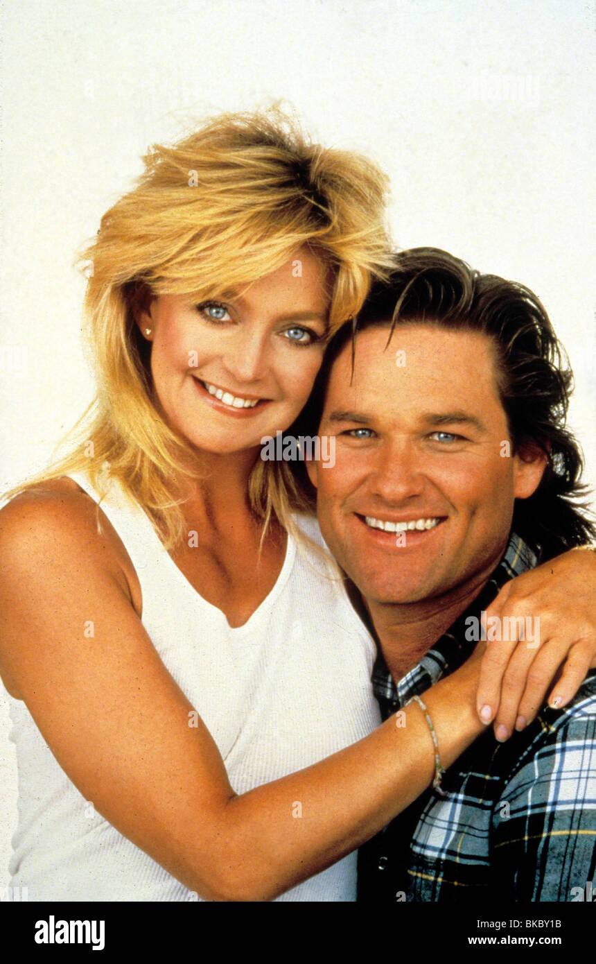 OVERBOARD (1987) GOLDIE HAWN, KURT RUSSELL OVB 069 Stock Photo