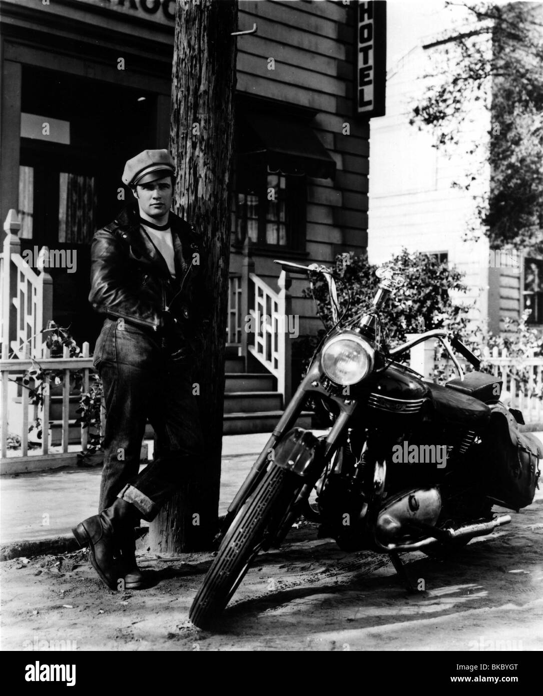 The wild one marlon brando hi-res stock photography and images - Alamy