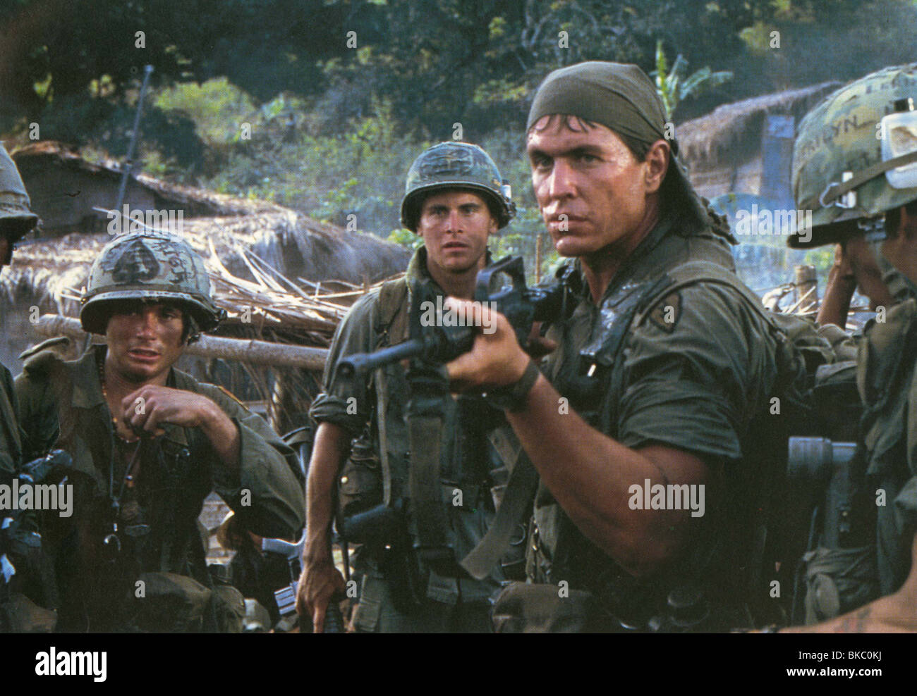 Platoon - Lobby card with Tony Todd