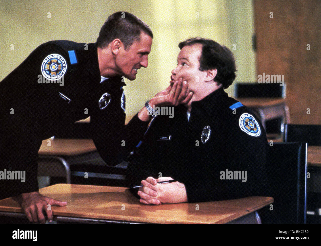 POLICE ACADEMY (1984) SCOTT THOMSON, DONOVAN SCOTT PLA 008FOH Stock Photo -  Alamy