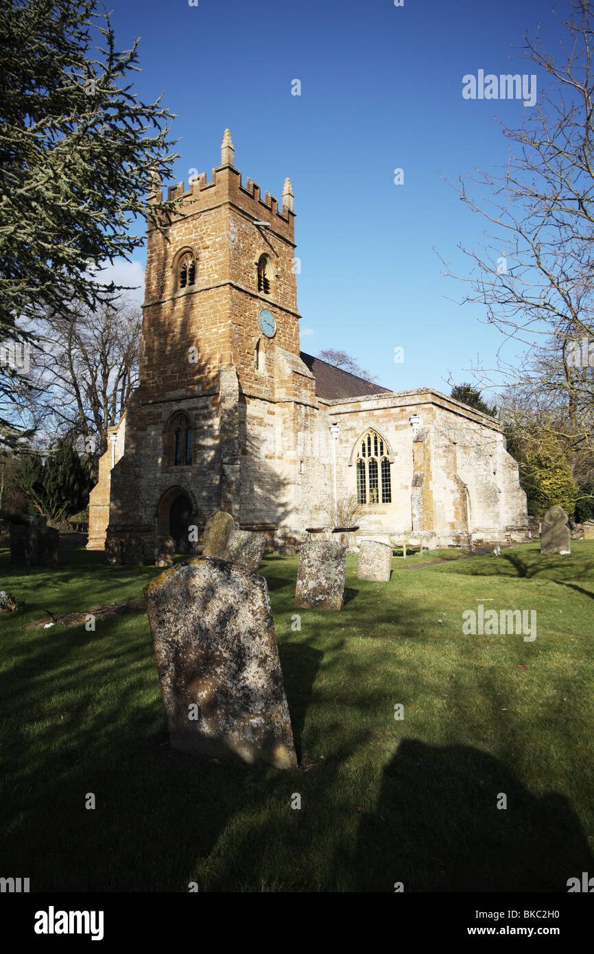 St Mary the Virgin Church, Pillerton Hersey, Warwickshire Stock Photo