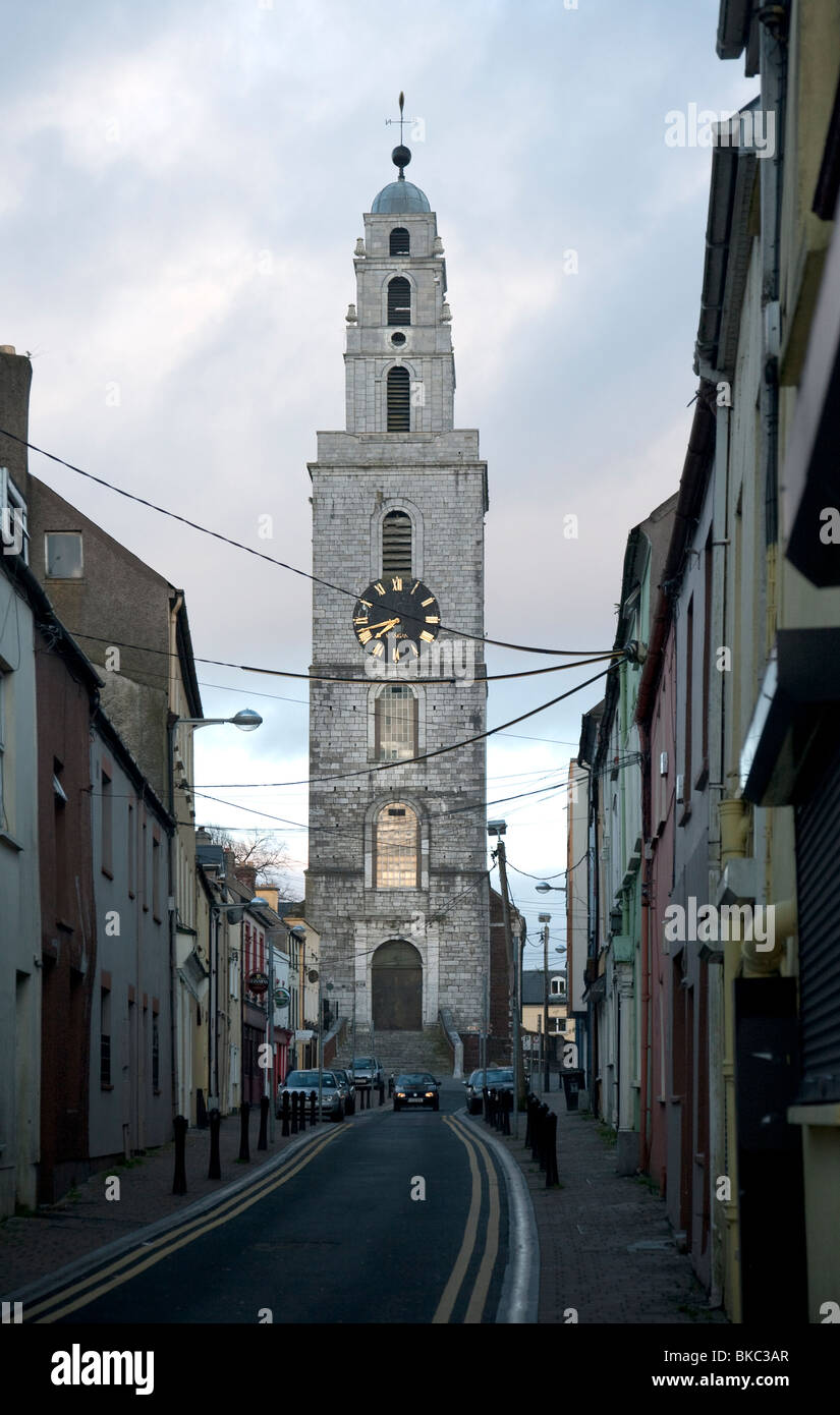 The clock tower of St Anne's church Cork containing the Bells of Shandon Stock Photo Alamy