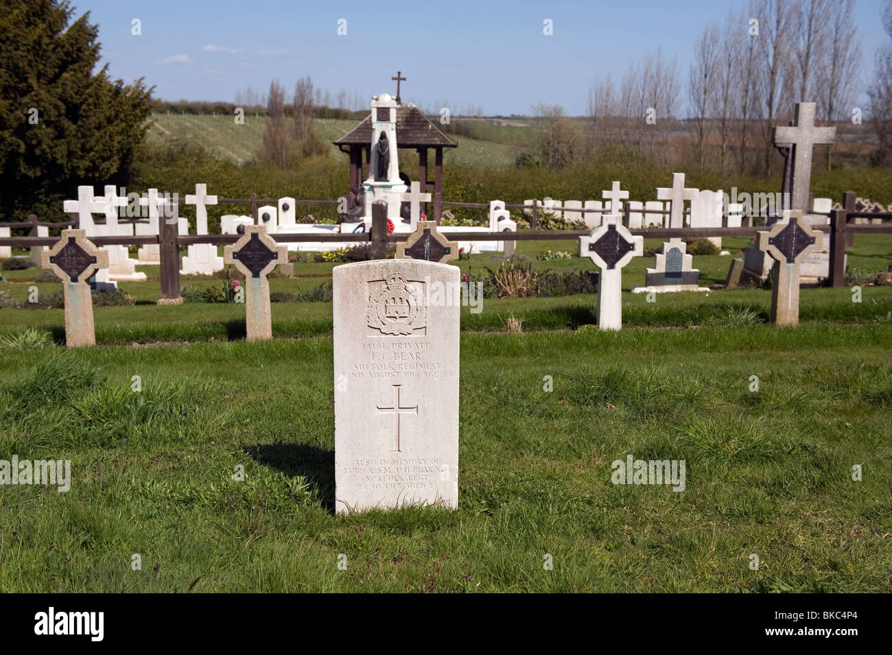 Shotley St Mary Churchyard Cemetery Stock Photo - Alamy