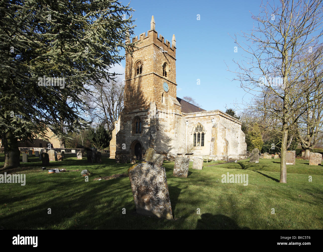 St Mary the Virgin Church, Pillerton Hersey, Warwickshire Stock Photo