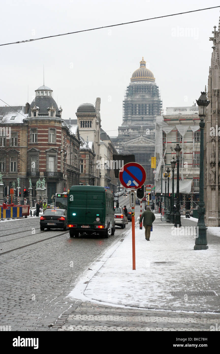 Traffic signs in Brussels, Belgium Stock Photo - Alamy