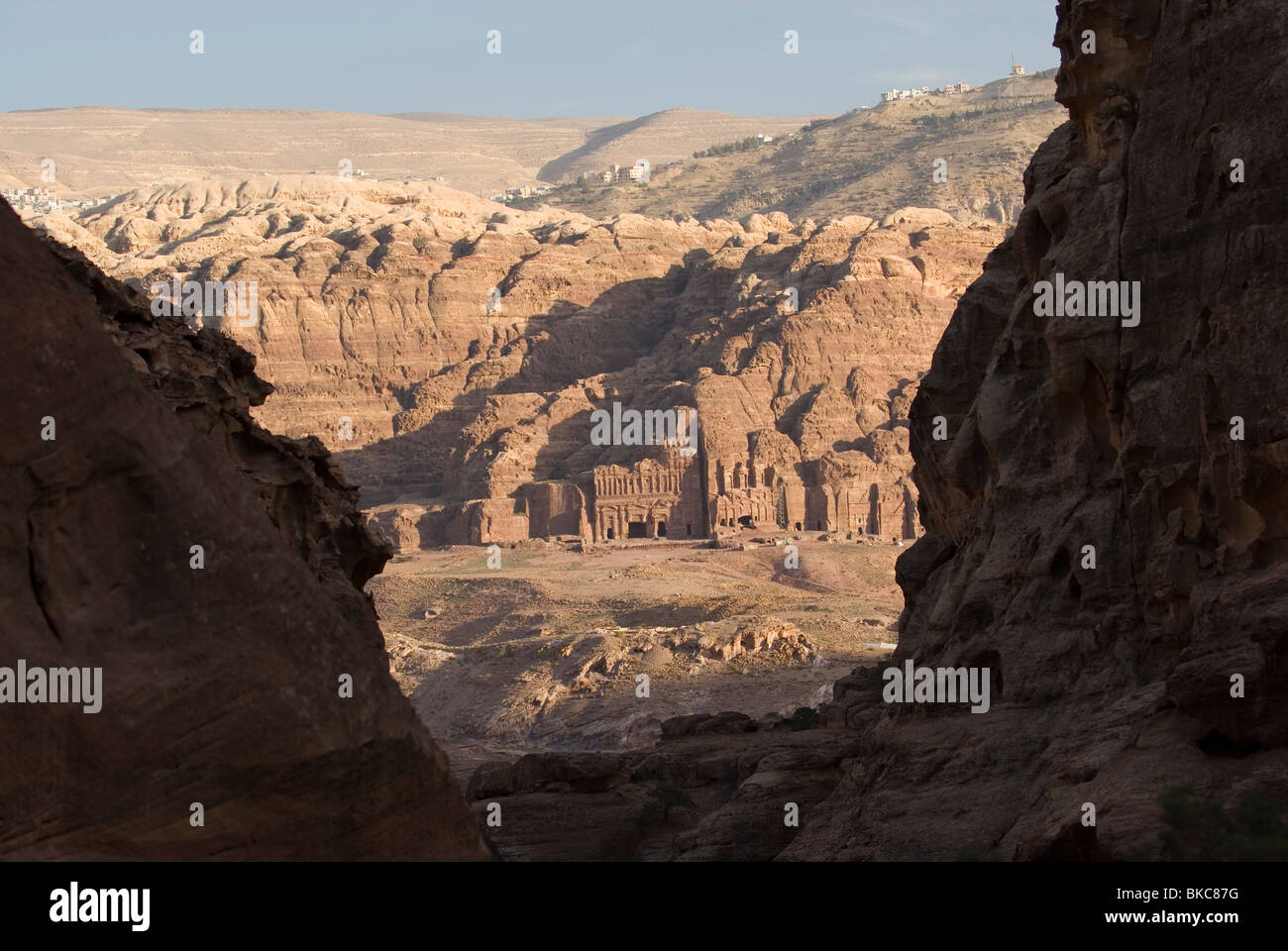 Petra Tombs Overview High Resolution Stock Photography and Images - Alamy