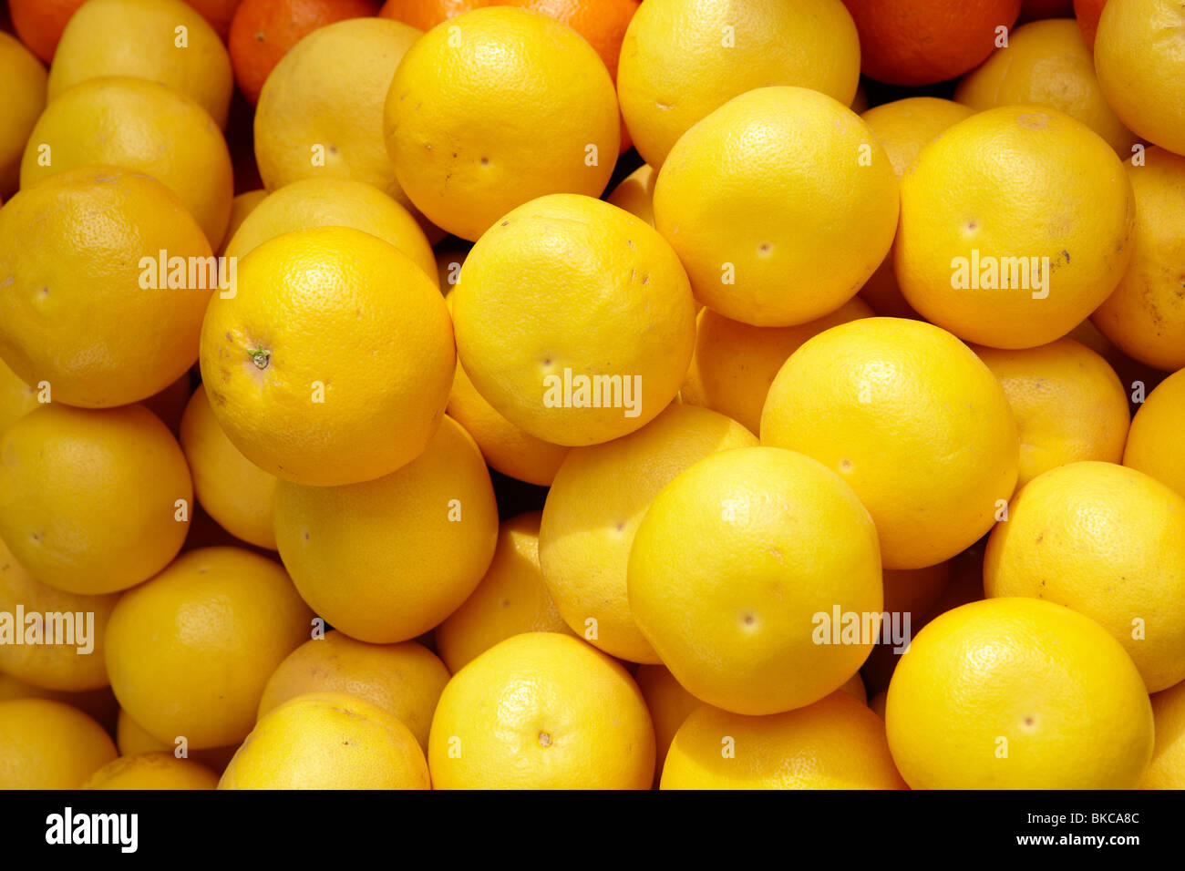 Yellow grapefruit background Stock Photo Alamy