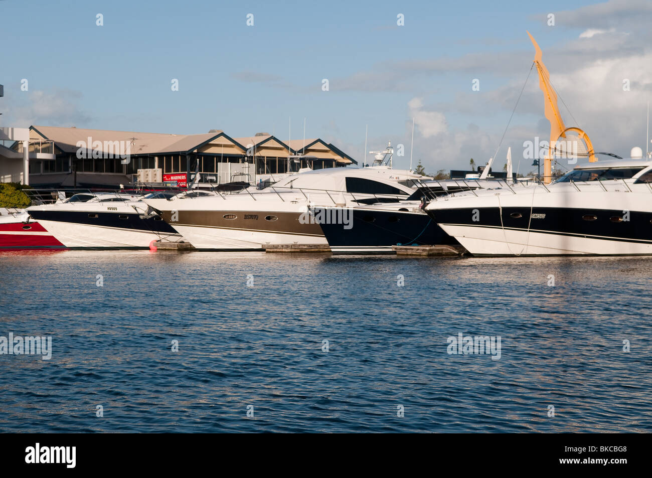 Marina Mirage, Broadwater, Gold Coast, Queensland, Australia Stock Photo