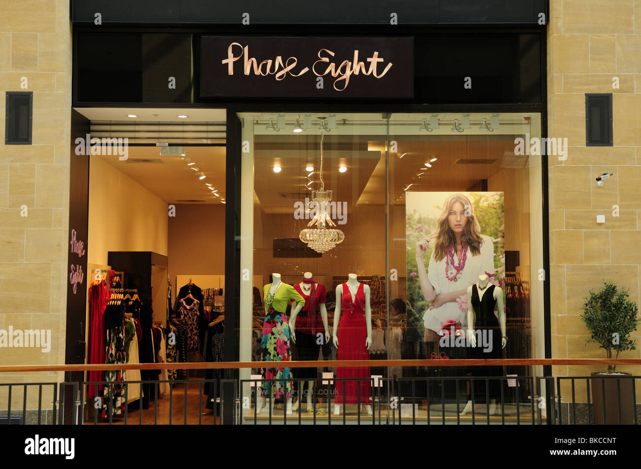 Phase Eight Clothes Shop, Grand Arcade Shopping Centre, Cambridge, England, UK Stock Photo