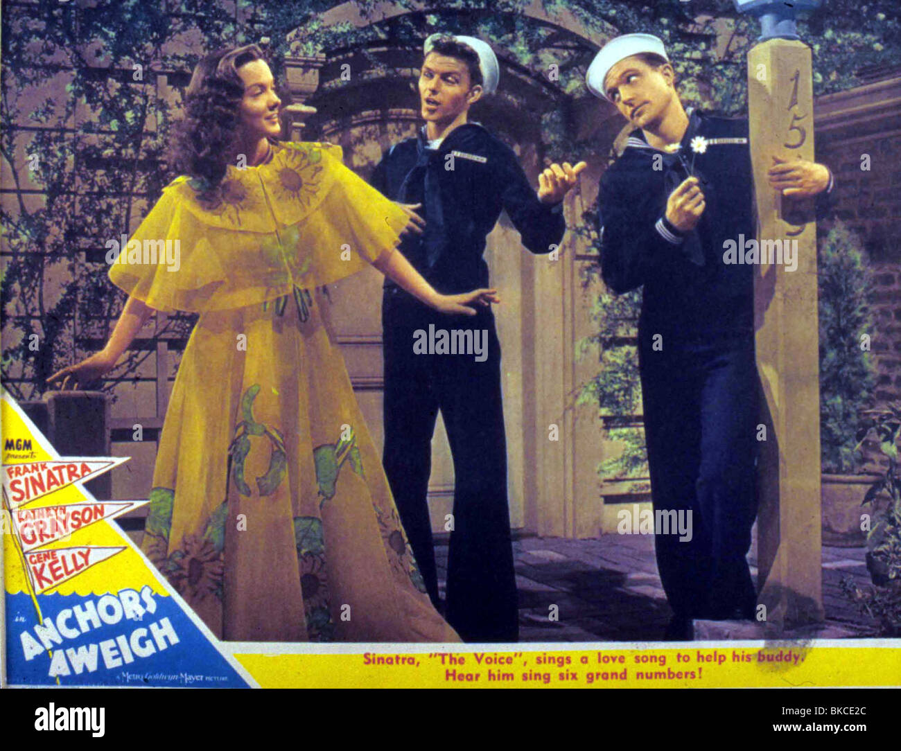 ANCHORS AWEIGH (1945) KATHRYN GRAYSON, FRANK SINATRA, GENE KELLY ANCA