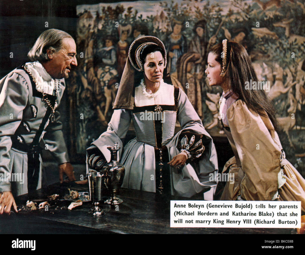 ANNE OF THE THOUSAND DAYS (1969) MICHAEL HORDERN, KATHERINE BLAKE, GENEVIEVE BUJOLD ATDY 001FOH Stock Photo