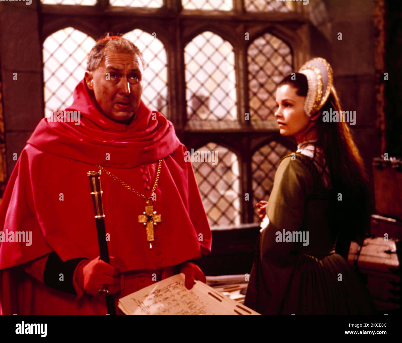 ANNE OF THE THOUSAND DAYS (1969) ANTHONY QUAYLE, GENEVIEVE BUJOLD ATDY 001OS Stock Photo