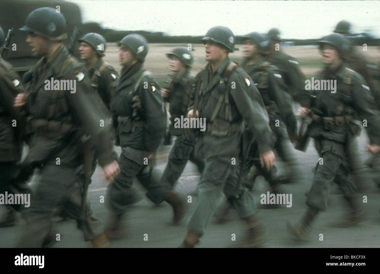 BAND OF BROTHERS (TV) -2001 Stock Photo