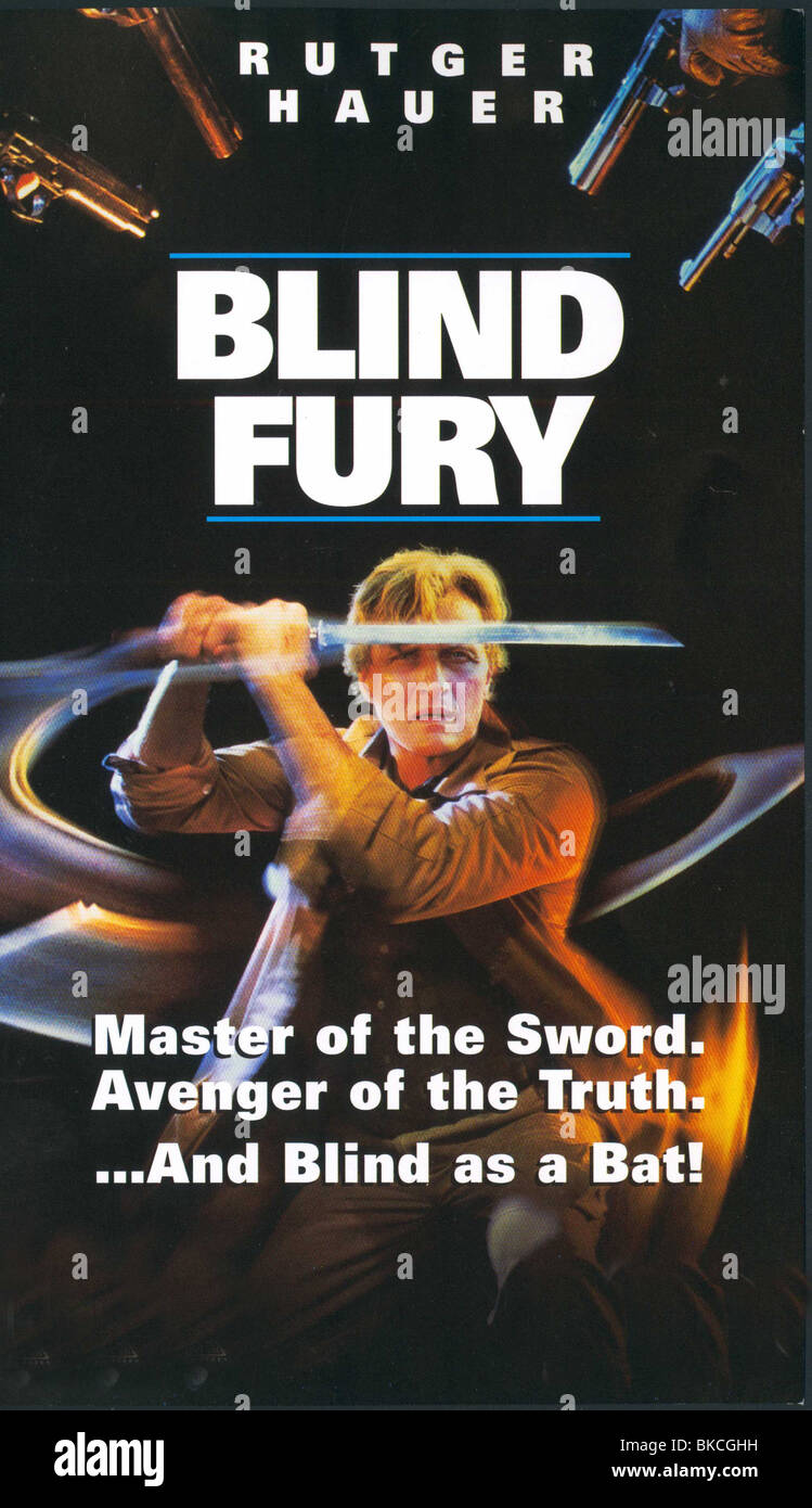 BLIND FURY -1989 POSTER Stock Photo - Alamy