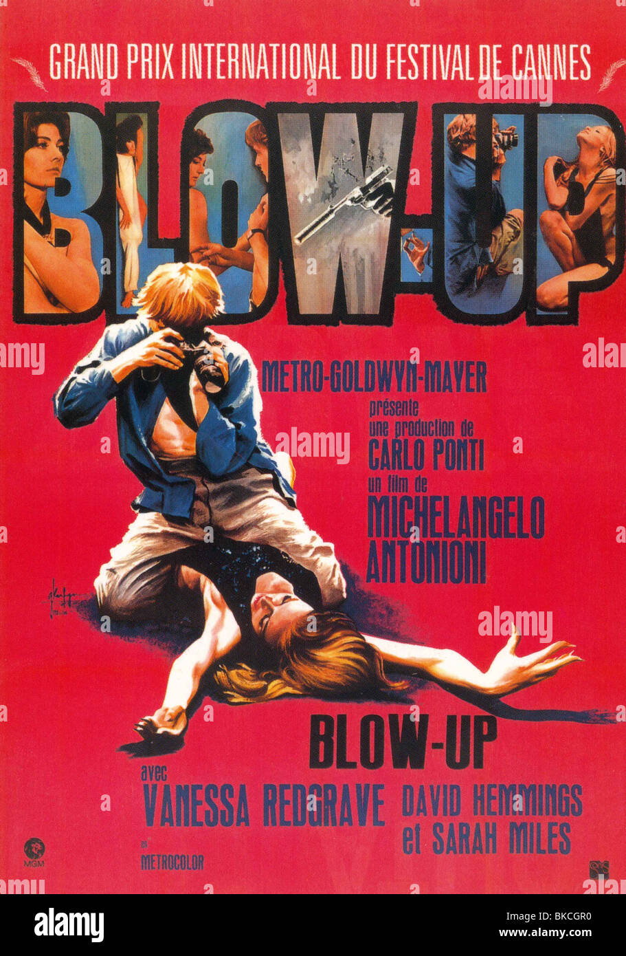 Blow up 1966 poster hi-res stock photography and images - Alamy