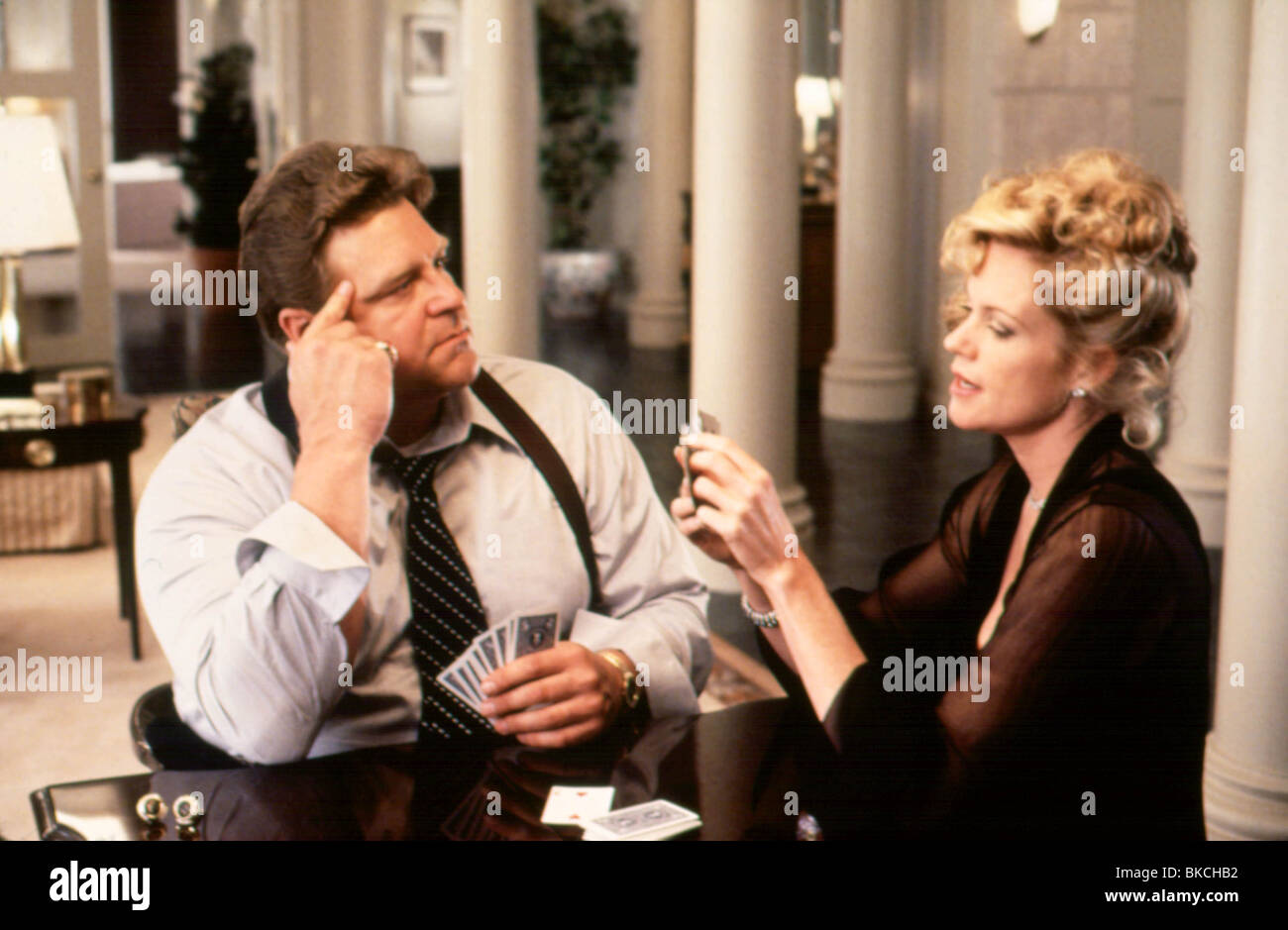 BORN YESTERDAY (1993) JOHN GOODMAN, MELANIE GRIFFITH BRNY 007 Stock Photo