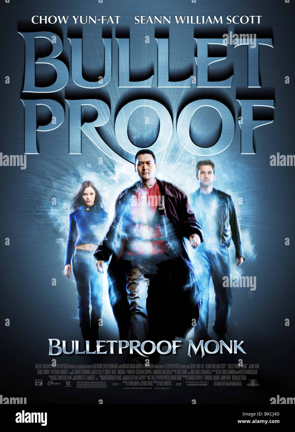 BULLETPROOF MONK (2003) POSTER BLPM 002-POST Stock Photo - Alamy