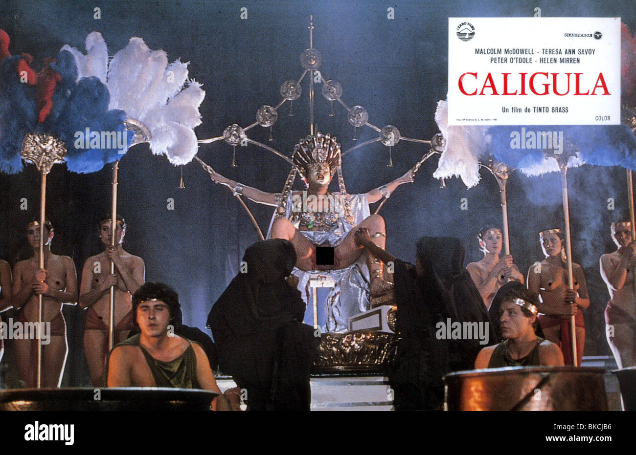 CALIGULA -1980 Stock Photo