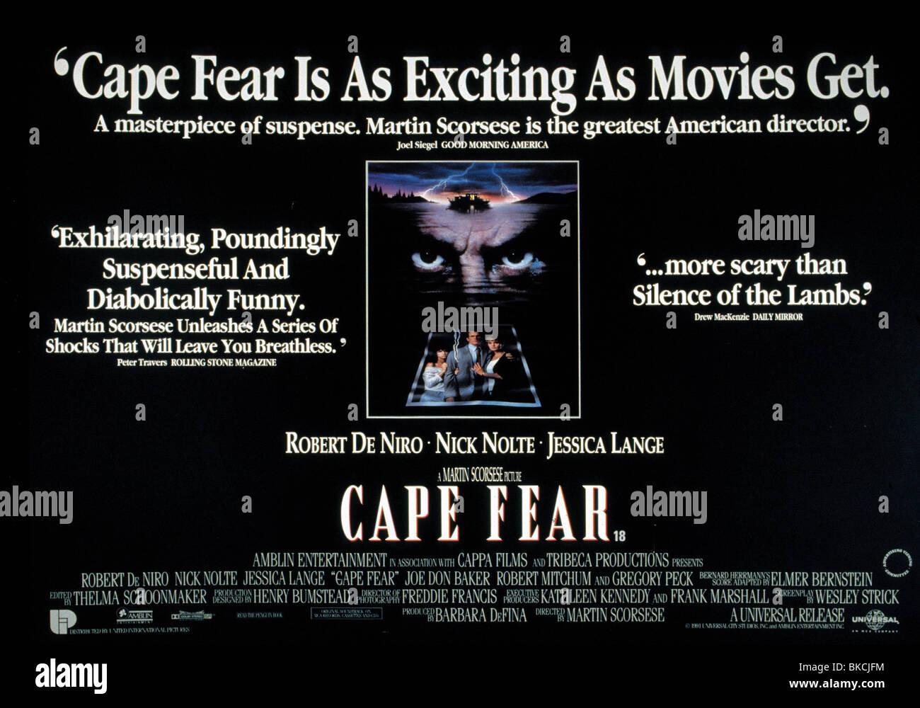 Cape fear (1991) poster hi-res stock photography and images - Alamy
