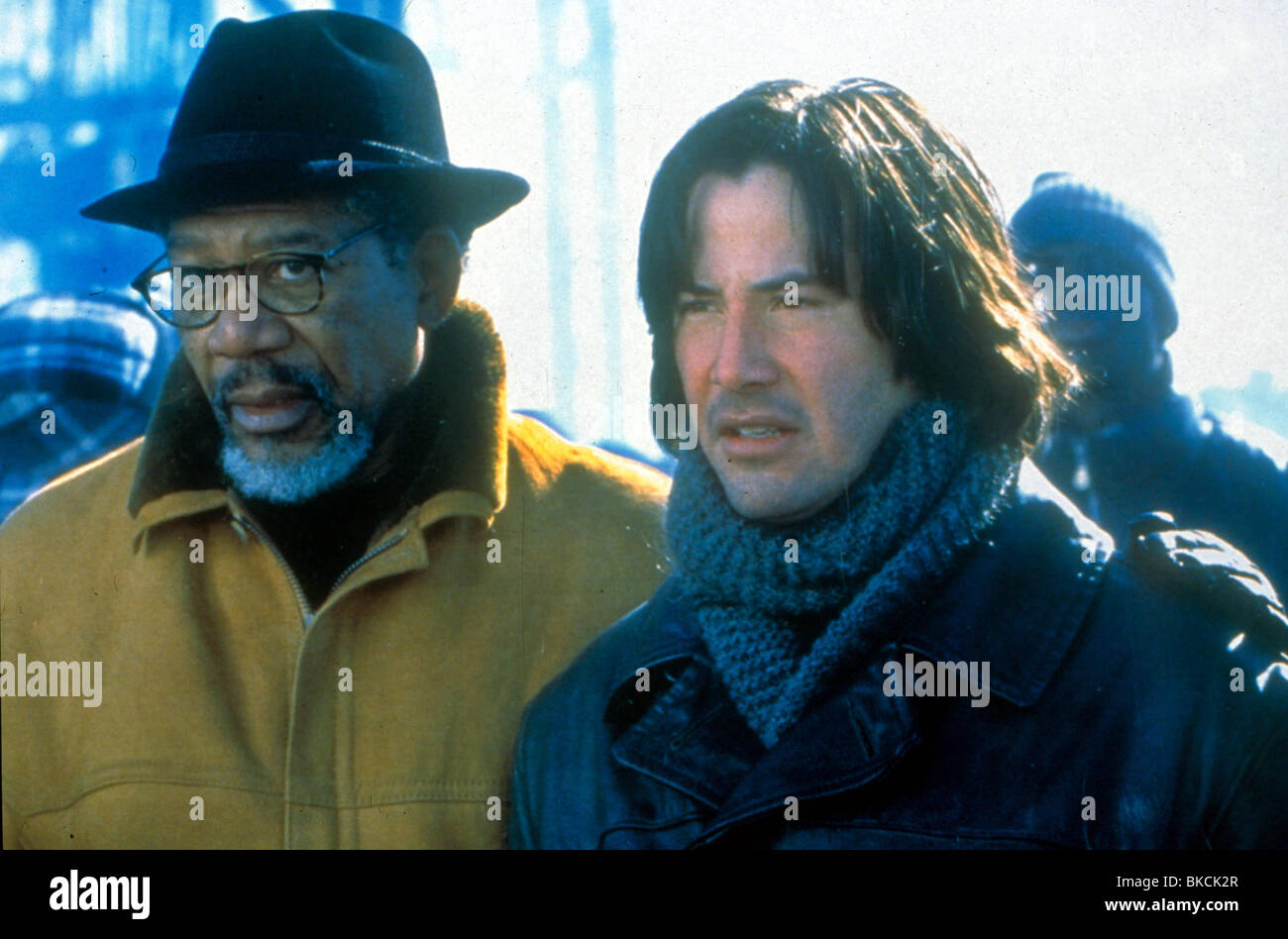 CHAIN REACTION (1996) FREEMAN, KEANU REEVES CHRE 024 Stock Photo