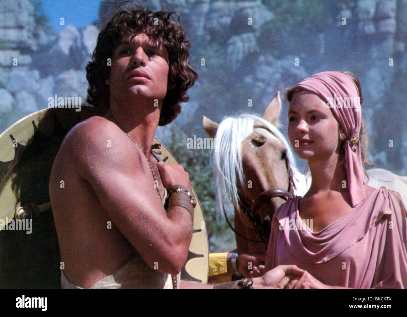 CLASH OF THE TITANS” (MGM 1981) Harry Hamlin as Perseus Judi