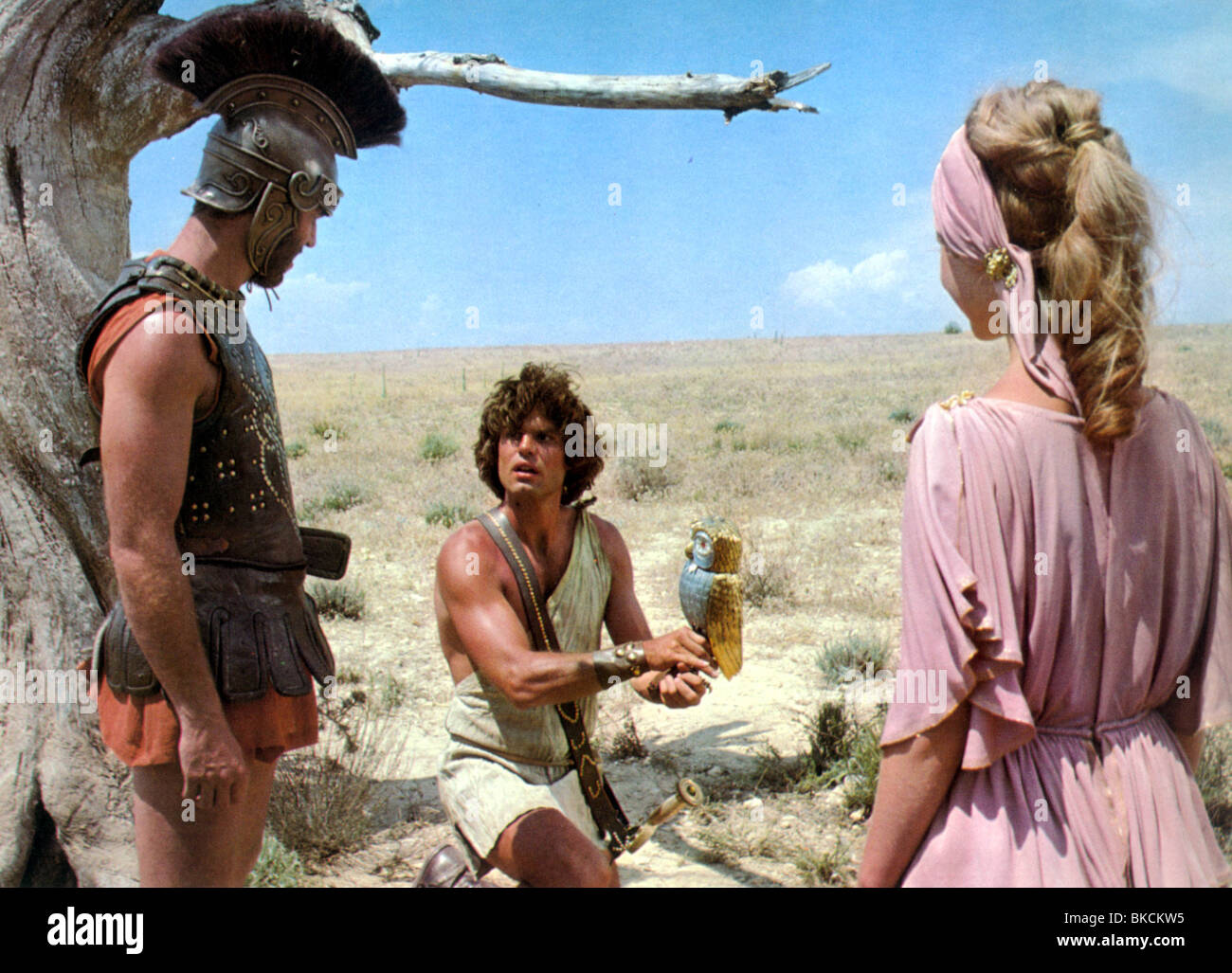 CLASH OF THE TITANS (1981) HARRY HAMLIN, JUDI BOWKER CLTT 008FOH Stock Photo