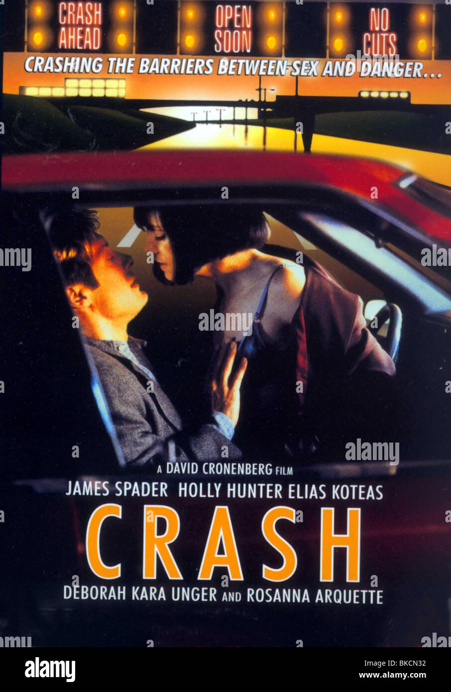 Crash (1996) poster hi-res stock photography and images - Alamy