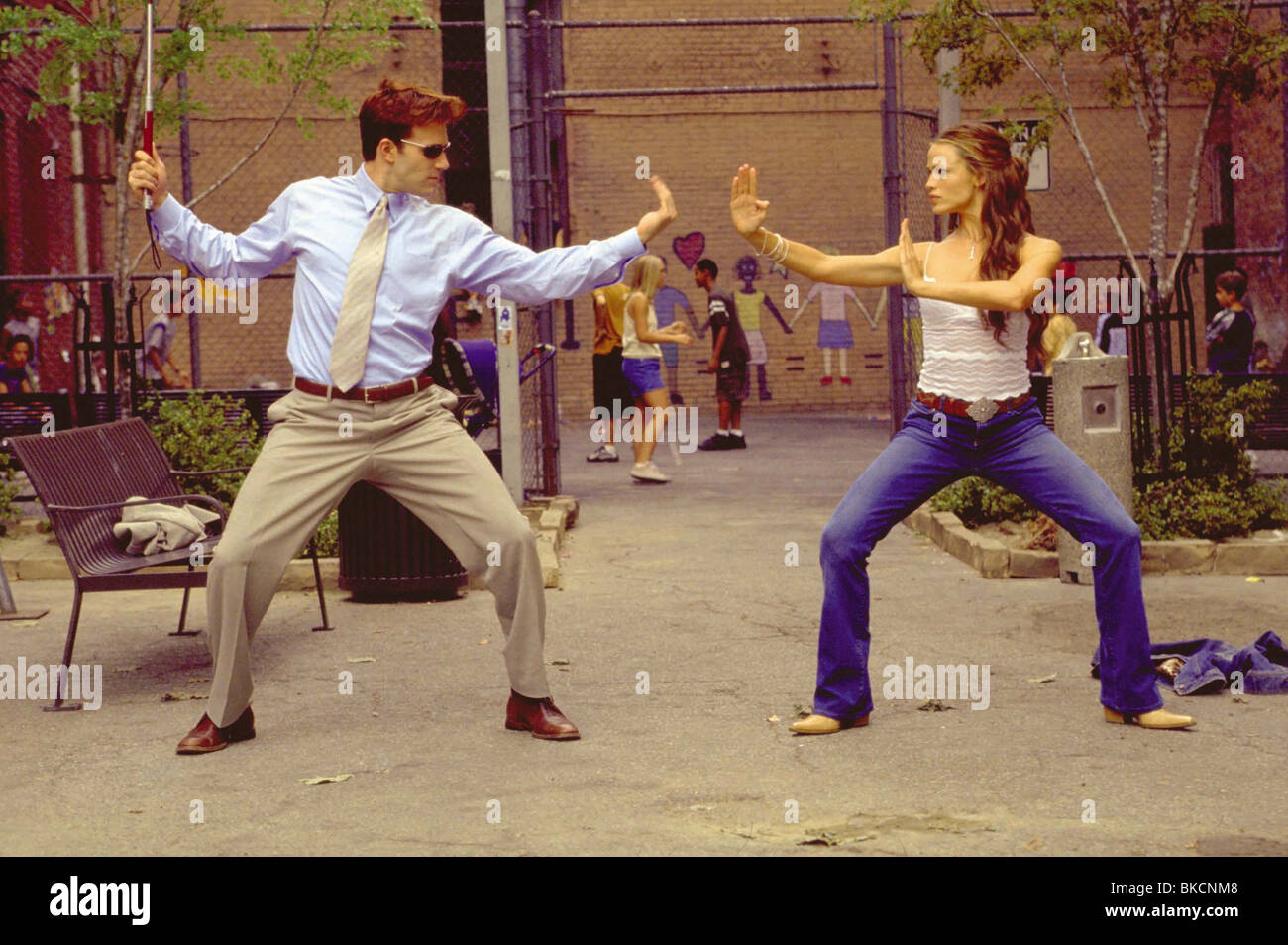 The playground fight dialogue/scene on Daredevil is also cringing for most of the viewers on another level.