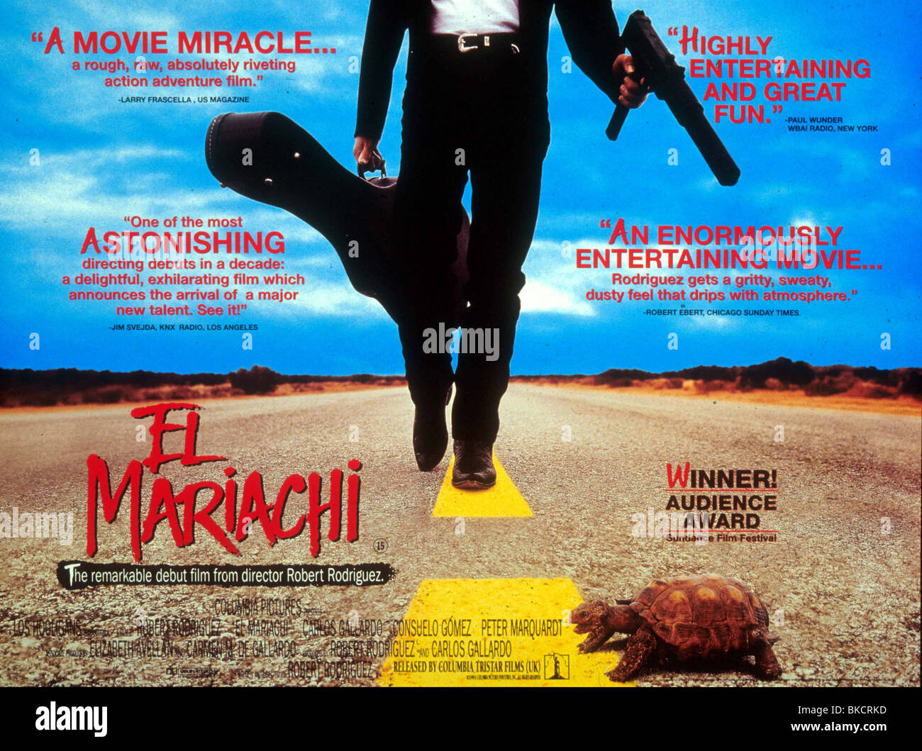 EL MARIACHI -1992 POSTER Stock Photo