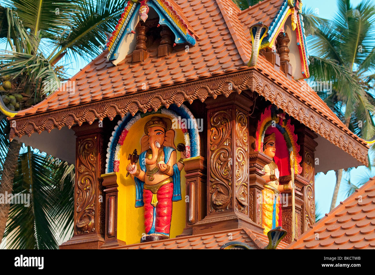 Kerala temple hi-res stock photography and images - Alamy