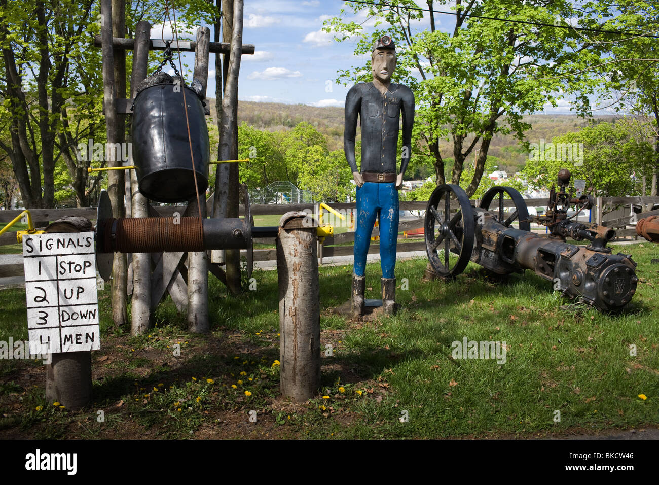 Anthracite Museum in Ashland, Pennsylvania Stock Photo Alamy