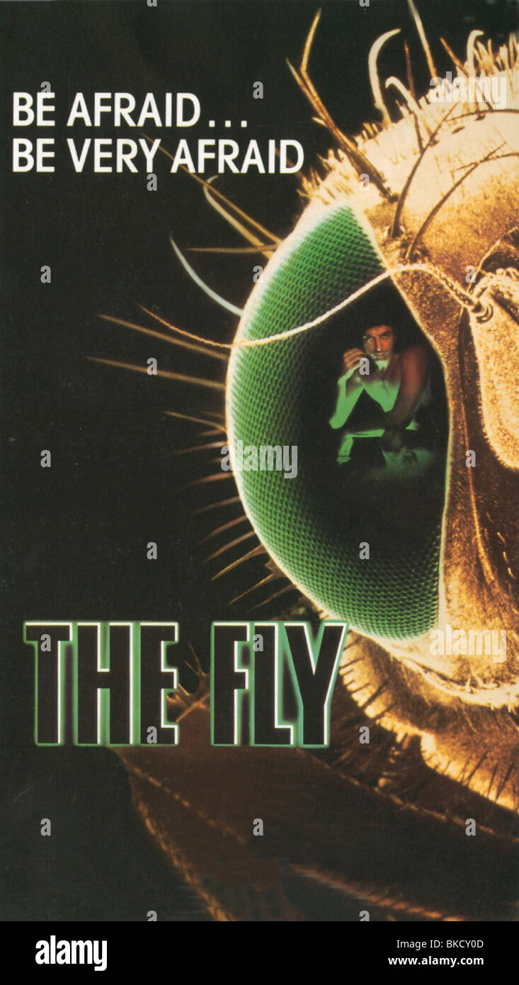 THE FLY -1986 POSTER Stock Photo