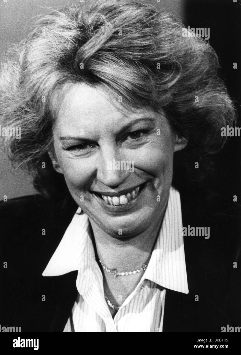 Scheel, Mildred, * 31.12.1932 - 13.5.1988, German physician, chairwoman of the German Cancer Aid Association, portrait, 1983, Stock Photo