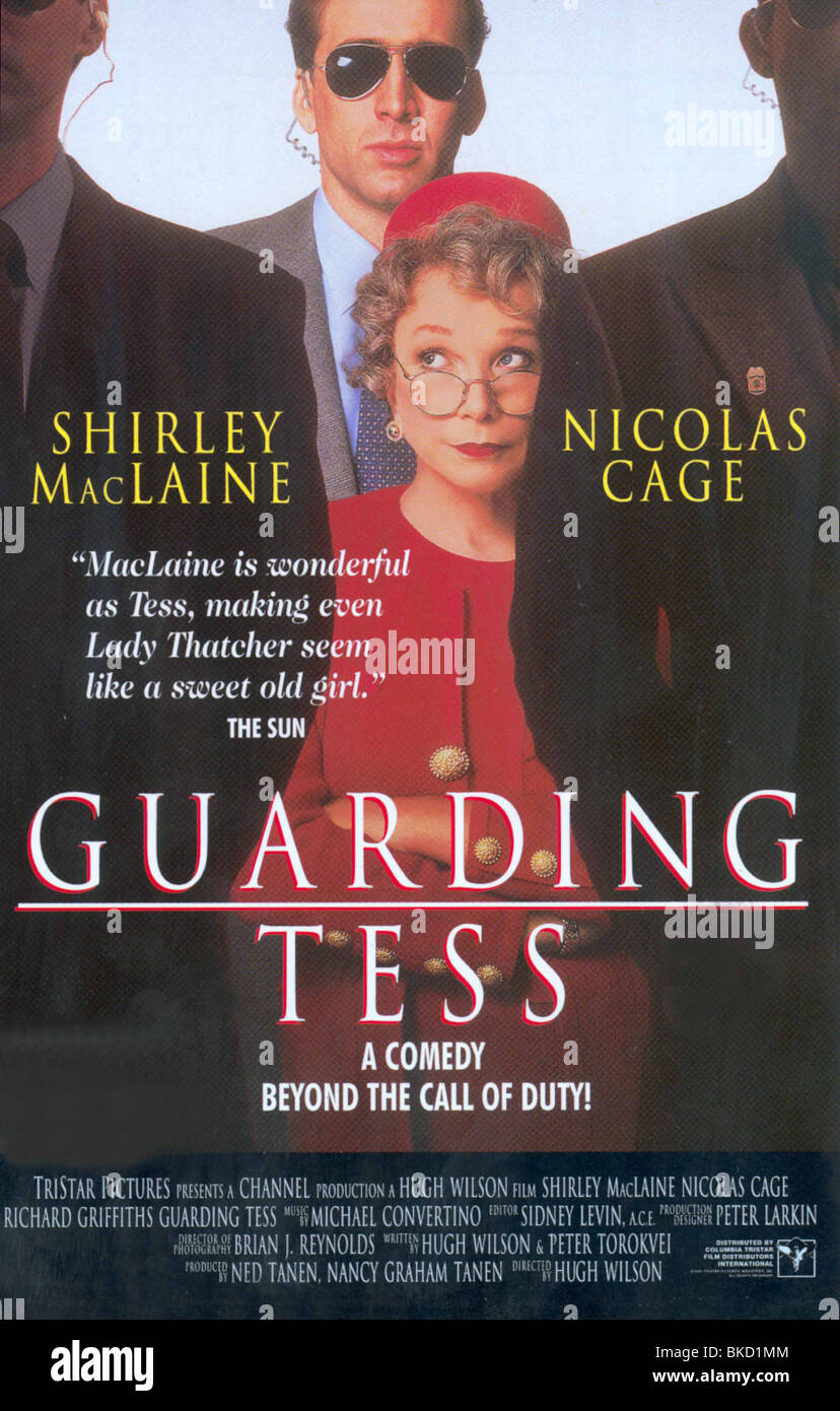 GUARDING TESS -1994 POSTER Stock Photo - Alamy