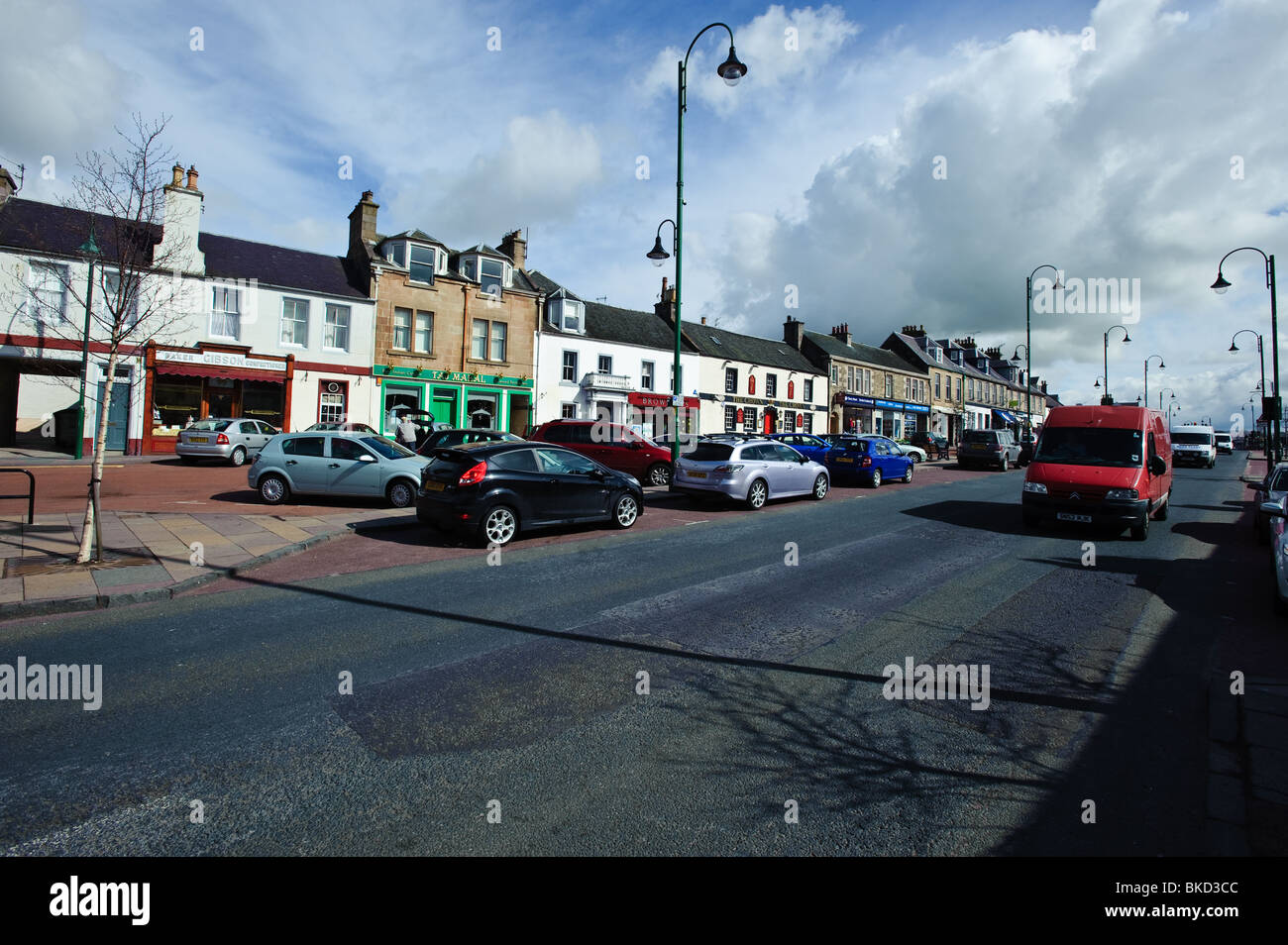 Biggar high street hires stock photography and images Alamy