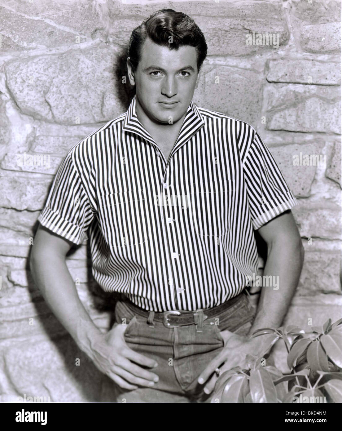 ROCK HUDSON PORTRAIT Stock Photo - Alamy