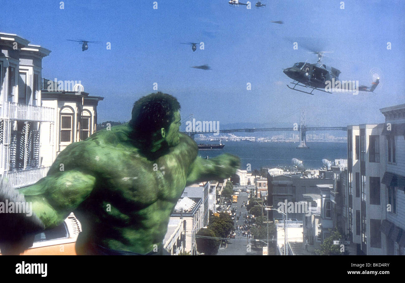 THE HULK -2003 Stock Photo