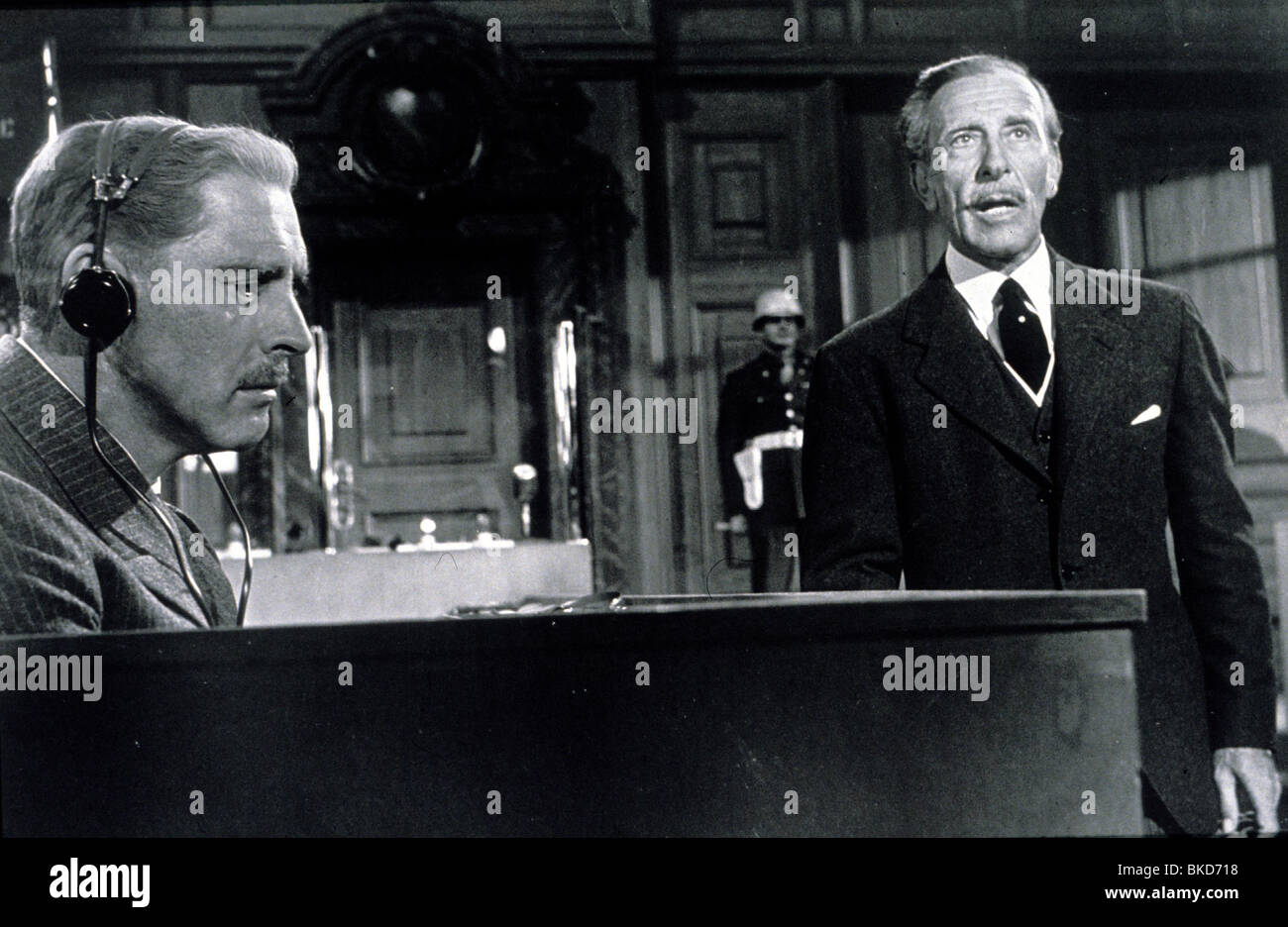 JUDGEMENT AT NUREMBERG (1961) BURT LANCASTER JAN 010 Stock Photo