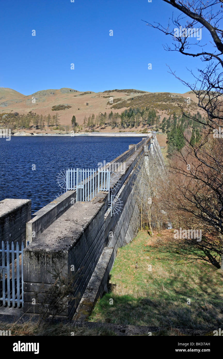Haweswater Dam Mardale Lake District National Park Cumbria England haweswater-dam-mardale-lake-district-national-park-cumbria-england