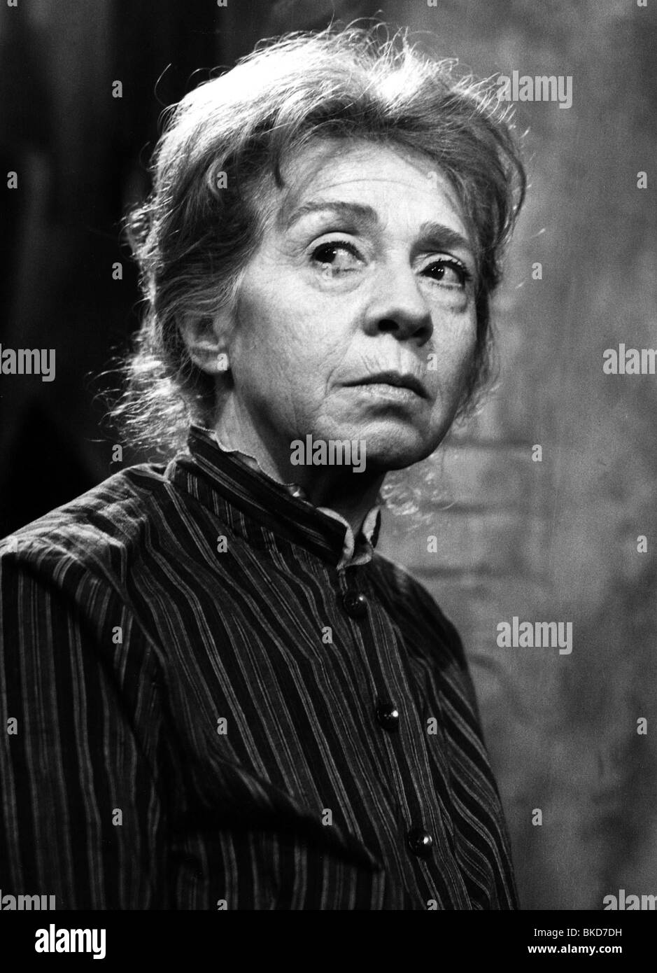 Meysel, Inge, 30.5.1910 - 10.7.2004, German actress, portrait, in the television movie 'Die Ratten', 1969, Stock Photo