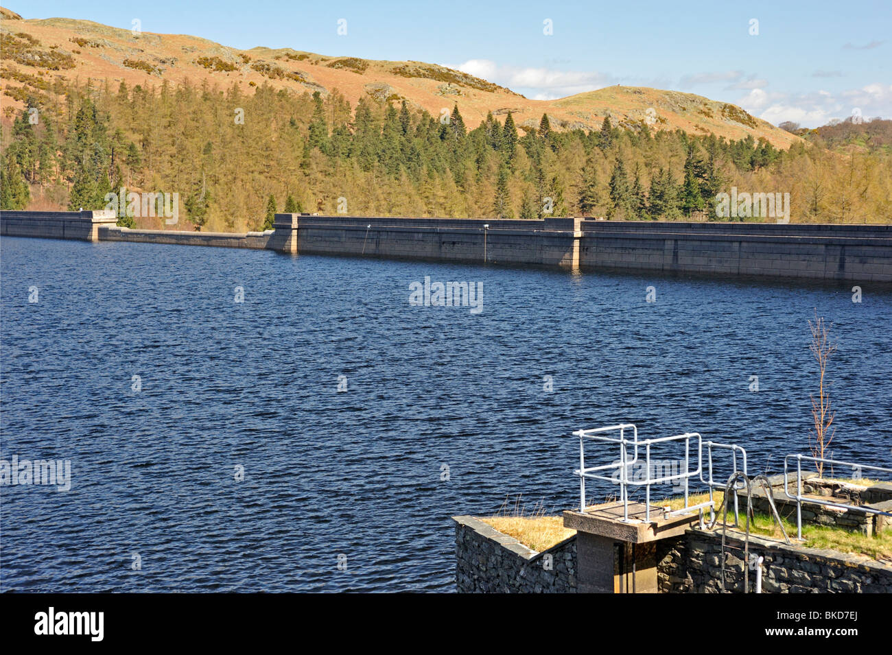 Haweswater Dam Mardale Lake District National Park Cumbria England haweswater-dam-mardale-lake-district-national-park-cumbria-england