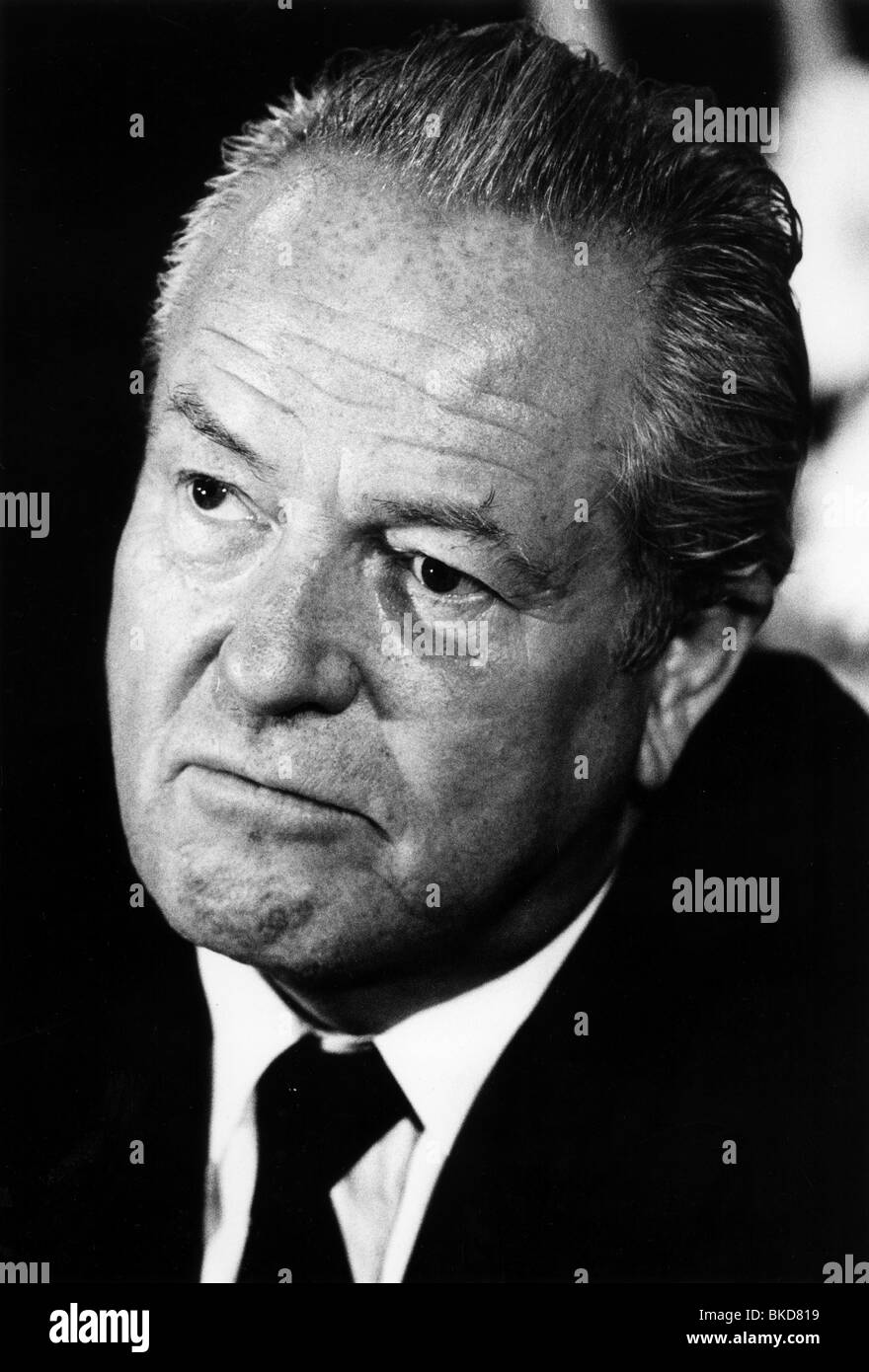 Le Pen, JeanMarie, * 20.6.1928, French politician (Front National), portrait, 1989 Stock Photo