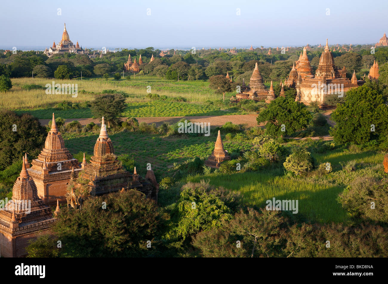 Bagan temples. Myanmar Stock Photo