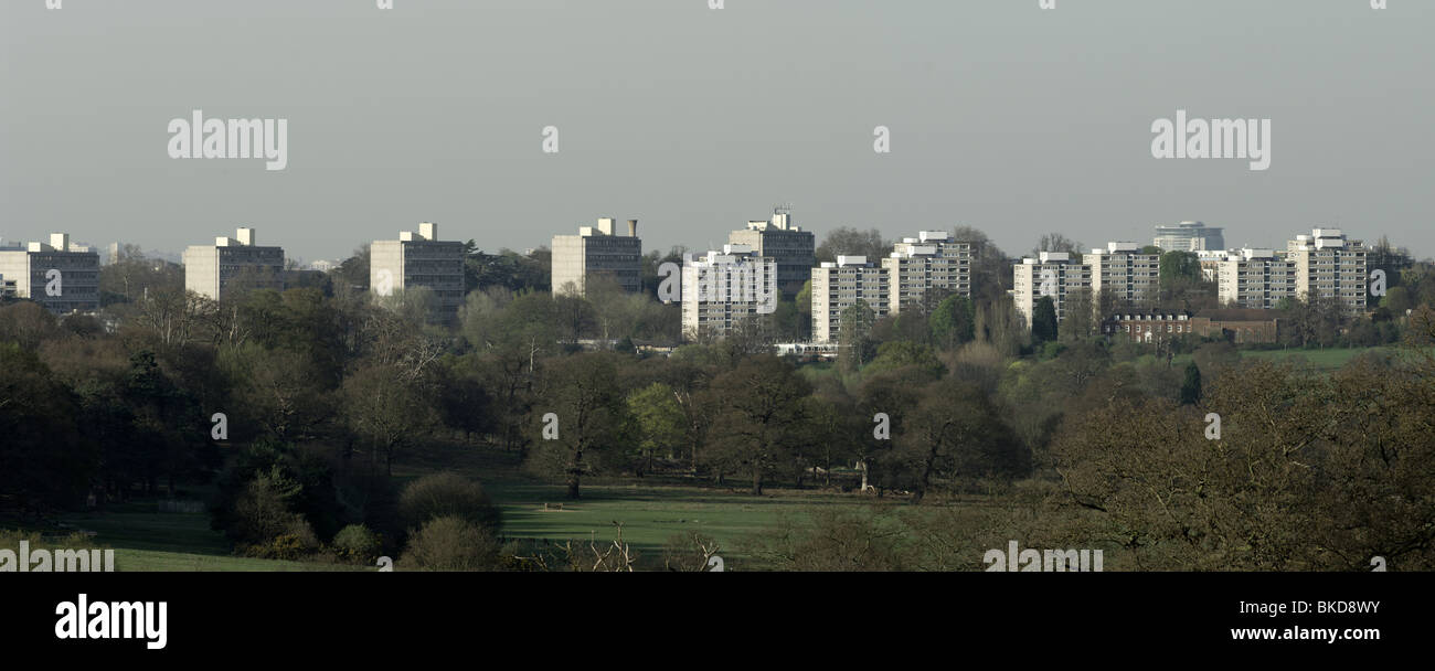 The Alton Estate in Roehampton, west London, one of the largest council