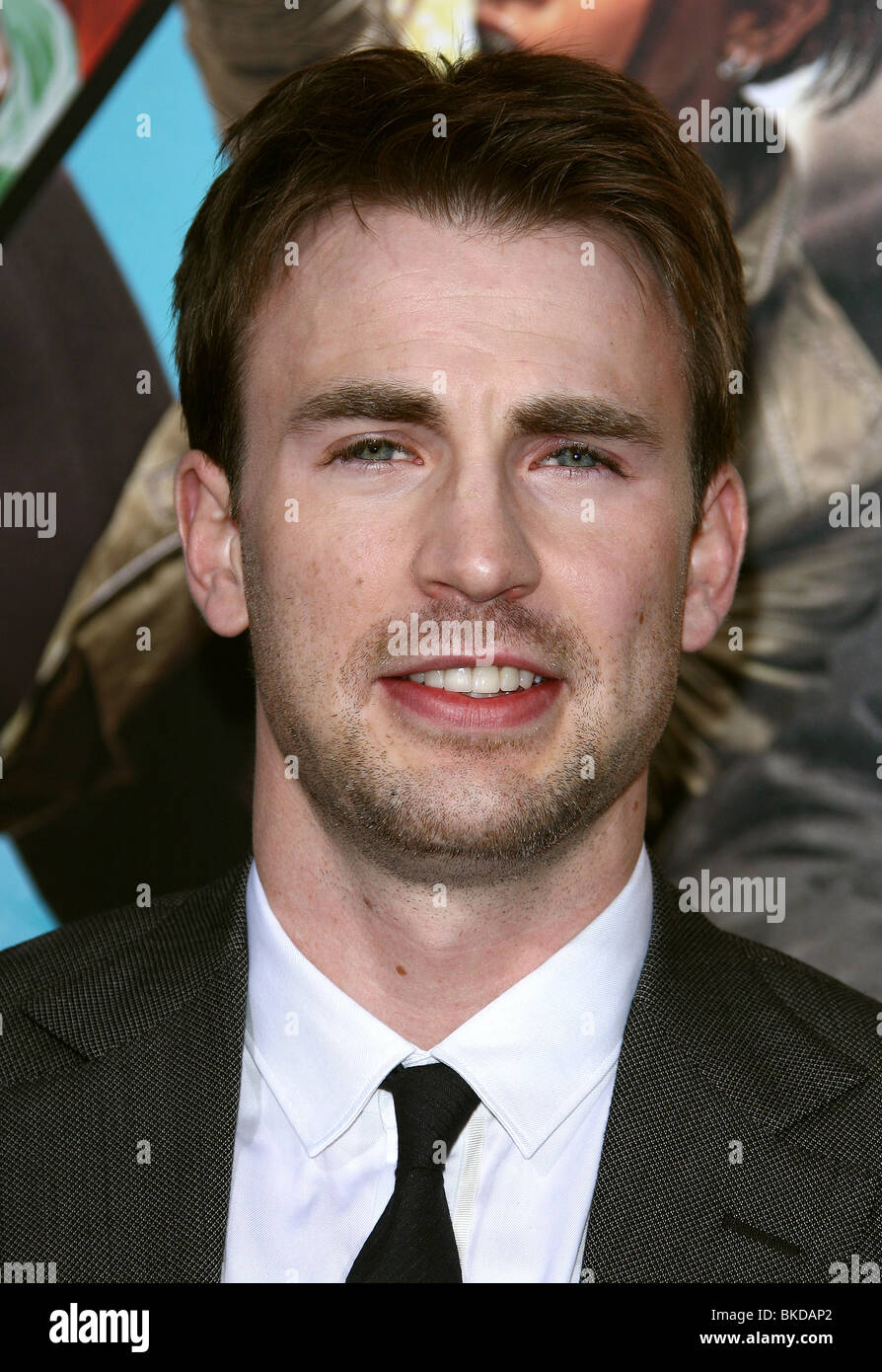 CHRIS EVANS THE LOSERS LOS ANGELES PREMIERE HOLLYWOOD LOS ANGELES CA 20  April 2010 Stock Photo - Alamy