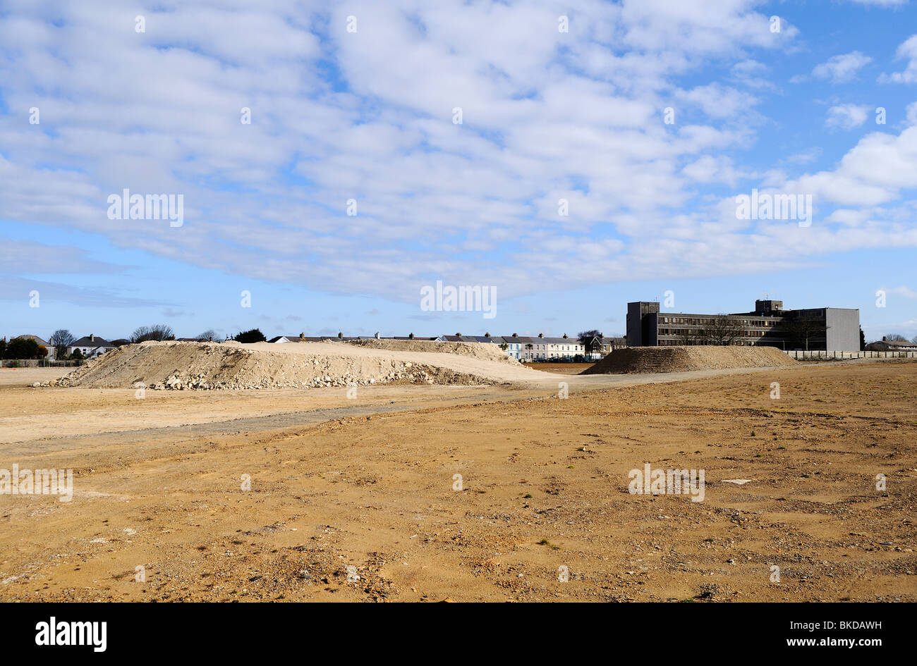 a brownfield site in camborne, cornwall, uk Stock Photo Alamy
