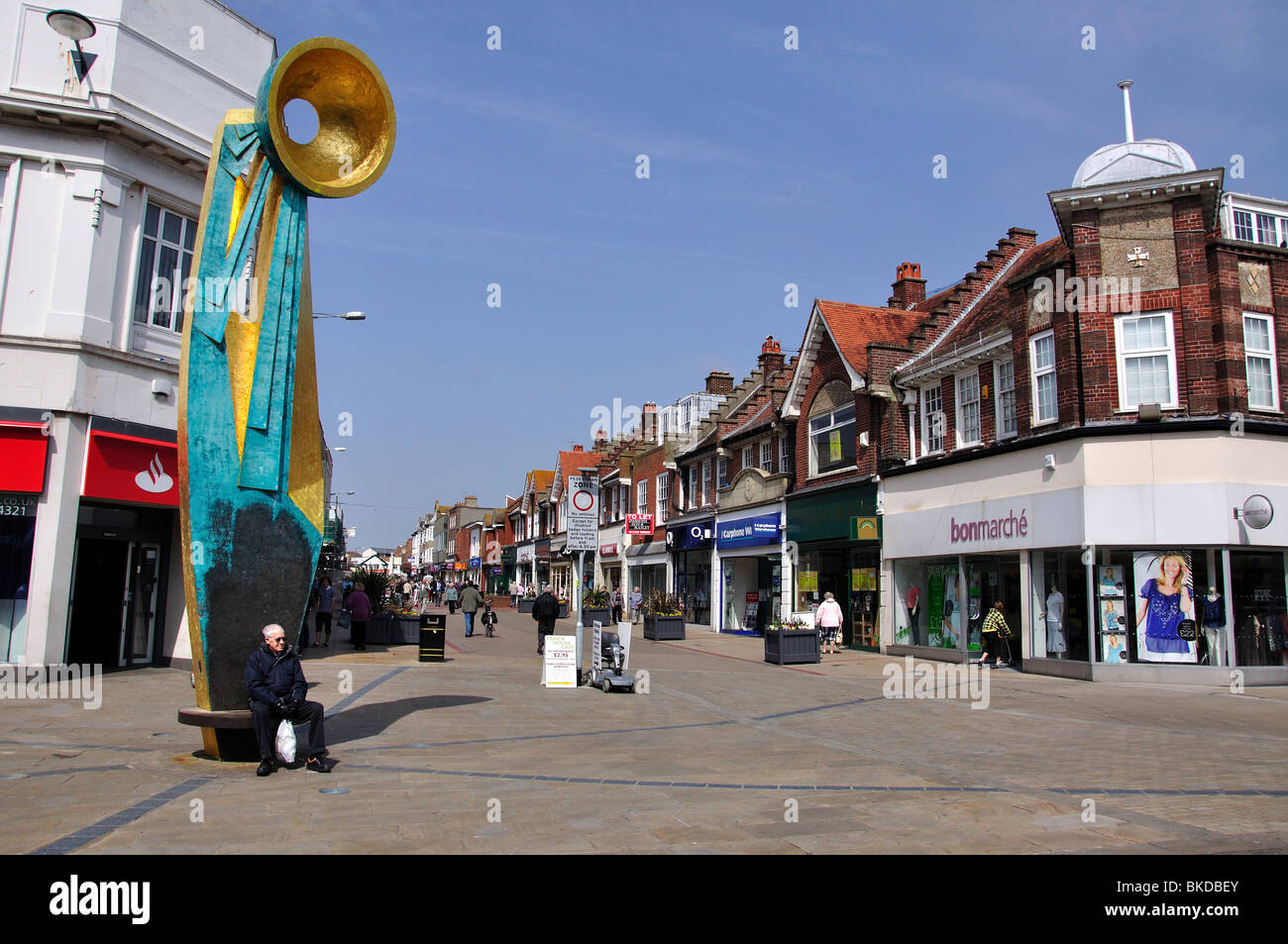 Bognor high street hires stock photography and images Alamy